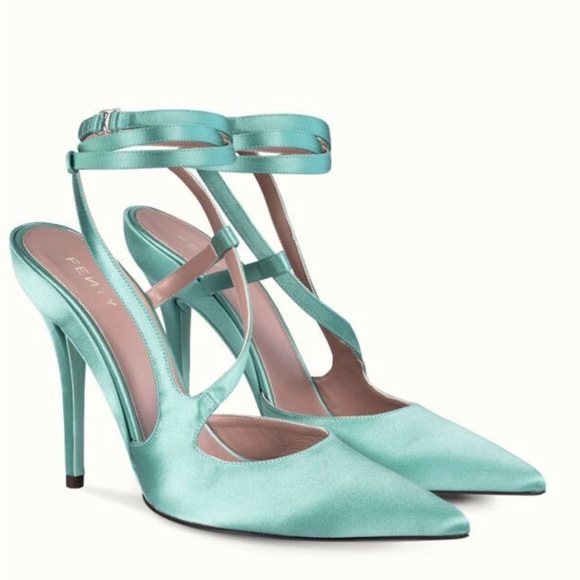 Savage X Fenty Shoes - Fenty mint green shoes